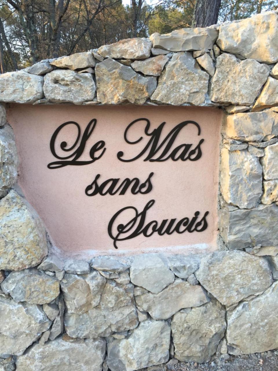 Domaine Le Mas Sans Soucis Bed & Breakfast Fayence Exterior foto